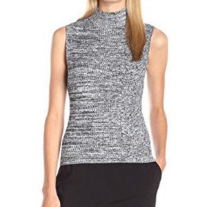 Theory Knit Sleeveless Turtleneck